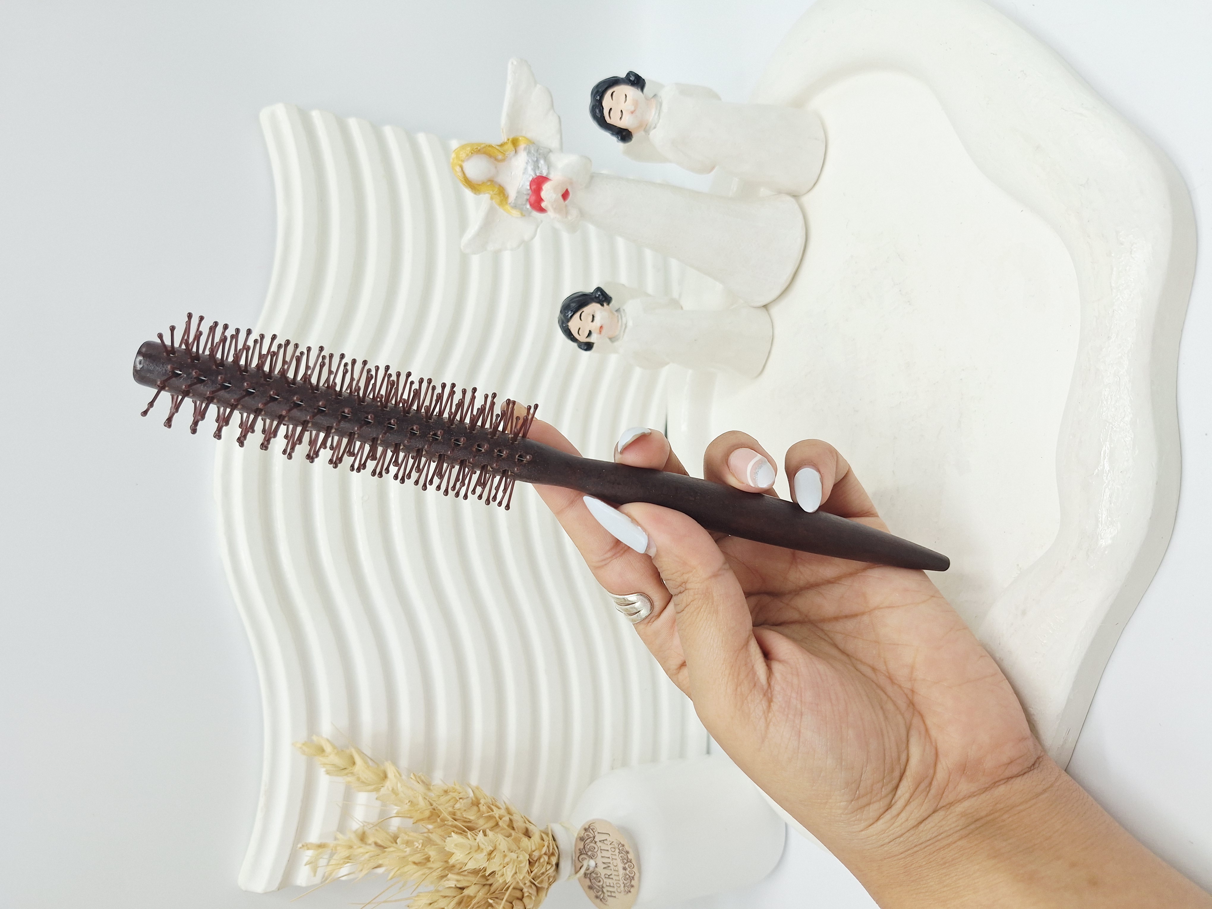 برس پیچی رنگ قهوه ای